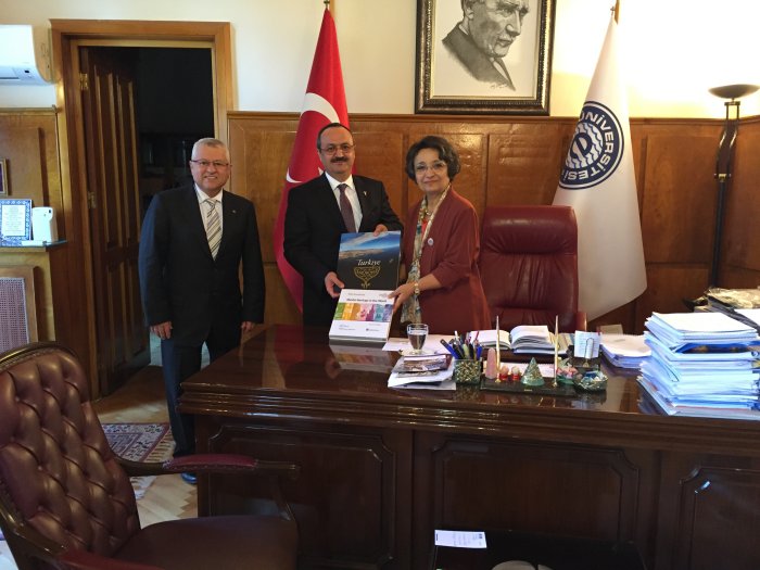 İSİB Başkanı Salih Zeki POYRAZ ve Yönetim Kurulu Üyesi Halit Turgut SALAÇİN İzmir’de ziyaretlerde bulundu - 1